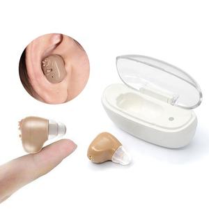 Mini Prothèses Auditives CIC Numériques 16 Canaux ITE Amplificateur Auditif Sans Fil à Charge Rapide pour Seniors - Product Image 1