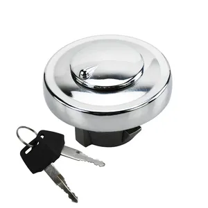 ชุดล็อคฝาถังน้ำมันเชื้อเพลิงโครเมี่ยมสำหรับยามาฮ่า <span class=keywords><strong>dragstar</strong></span> V-Star XVS125 XVS250 XVS400 XVS950 XVS650 - Product Image 3