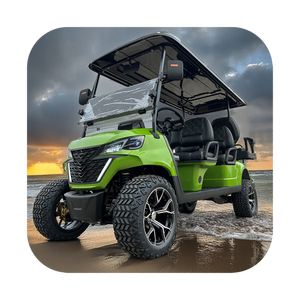 รถเข็นไฟฟ้าขนาดเล็ก4000W แบตเตอรี่ลิเธียมสำหรับเล่นกอล์ฟเชิงพาณิชย์6-Seater ทันสมัยสไตล์ใหม่ - Product Image 3