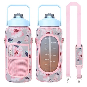 Hot bán điện thoại tay áo chủ thẻ chai nước tàu sân bay cách nhiệt làm mát Neoprene gallon nước Giữ chai - Product Image 1