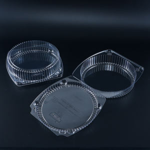 Contenitore monouso da asporto in plastica da forno contenitore per dolci con coperchio di bloccaggio a cerniera - Product Image 4