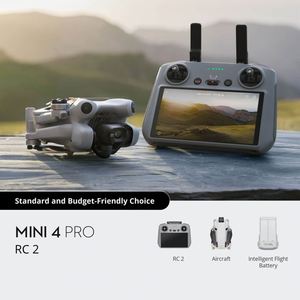 Drone professionnel de photographie aérienne 4K DJI Mini 4 Pro (RC 2) Fly More Combo (RC 2) Fly More Combo Plus (RC 2) - Product Image 4