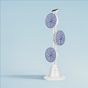 360 độ dao động người hâm mộ hộ gia đình phòng ba đầu miễn phí đứng điện thông minh quạt lưu thông không khí - Product Image 6