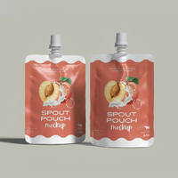 Pochettes à bec verseur personnalisées en aluminium avec logo pour détergent, gel, shampoing, savon liquide – Recharge Doypack