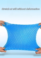 Dissipate Heat Car Gel Sitzkissen Summer Honeycomb Gel Kissen, Auto vergrößertes Sitzkissen, Silikon Stuhl polster