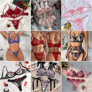 Body Intimo Sexy Taglie Forti in Pizzo con Lacci, in Poliestere Eco-Friendly, Push-up, per Donne <span class=keywords><strong>Curvy</strong></span> - Ideale per Nightclub - Product Image 5