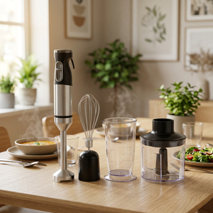 Batidora de Inmersión Eléctrica <span class=keywords><strong>KitchenAid</strong></span> Profesional de Acero Inoxidable con <span class=keywords><strong>Picadora</strong></span> de Verduras y Carne y Batidora de Alimentos de 1000W - Product Image 4