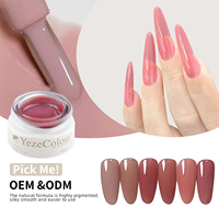 Vernis à ongles gel LED Yeze Color Peel-Off non toxique longue tenue 5g, étiquette privée OEM pour usage professionnel et DIY.