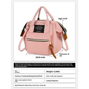 <span class=keywords><strong>Petit</strong></span> <span class=keywords><strong>sac</strong></span> à dos de <span class=keywords><strong>maternité</strong></span> imperméable, léger et tendance en tissu Oxford, <span class=keywords><strong>sac</strong></span> fourre-tout Longai toutes saisons pour maman, modèle à porter à la main - Product Image 2