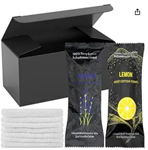 disposable wet cold <b>towel</b> Customizable Disposable Roll wet wipes wet <b>towel</b> disposal Free Sample Premium Cleansing Product - Product Image 6