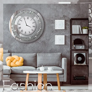 <span class=keywords><strong>Orologio</strong></span> a specchio rotondo argento Crystal Crush Diamond Mirror Sparkle Twinkle Bling Diamond Decor <span class=keywords><strong>grande</strong></span> <span class=keywords><strong>orologio</strong></span> <span class=keywords><strong>da</strong></span> <span class=keywords><strong>parete</strong></span> per la decorazione - Product Image 4