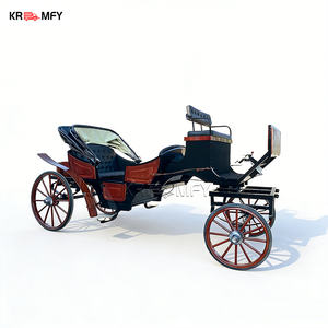 Carruaje de Caballos de Lujo para Bodas, Carruaje con Luces LED para Navidad al Aire Libre, Carruaje de Caballos para Turismo - Product Image 2