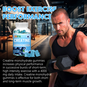 Calidad Premium Creatina Monohidrato Gummy Blueberry Sabor Creatina Gummies Mejorar La Resistencia Suplemento de Fitness - Product Image 5