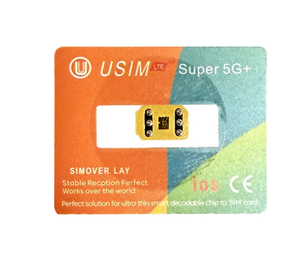 جديد Usim V2.1 MEP 5G يدعم نظام IOS 26 IP13 To16 Pro Max يستخدم فقط في الهواتف المزدوجة - Product Image 1