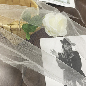 Chất lượng cao 63 \ "trắng đứng trong suốt kim cương long lanh sequin lưới vải tuyn vải cho Girls 'dresses - Product Image 3