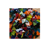 Pièces de mosaïque de vitraux de décoration d'art populaires dans le monde entier pour les arts et l'artisanat