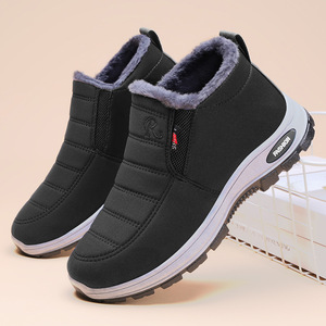 Botas de nieve para mujer, cálidas, con forro polar, impermeables, antideslizantes, para clima frío al aire libre. - Product Image 1