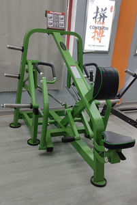 Machine à ramer assise <span class=keywords><strong>panata</strong></span> équipement de gymnastique plaque machine chargée équipement de fitness presse de poitrine vert or machine d'exercice - Product Image 3