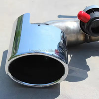 KSEEK Fabricants Accessoires Personnalisés Silencieux d'Échappement pour VW 09-14 Scirocco R