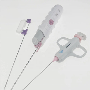 Aiguille de biopsie jetable avec marqueurs échogènes pour la collecte de tissus guidée par ultrasons - Product Image 3