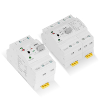 Interruptor de Transferencia de Energía Dual, Dispositivo de Cambio de Fase 2P 63A, Panel ATS, Interruptor de Transferencia Automática de Doble Potencia Eléctrico