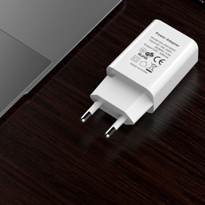 Quality EU Adapter DC5V 1A USB <strong>Interface</strong> Convenient Portable Black White Travel Phone Charging Head European Wall Charger Plug - Product Image 2