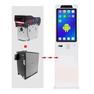 Máquina Automática de Pago de Facturas en Efectivo con Sistema de Llamada de Cola para Monedas y Billetes, Compatible con Android, Windows 10 y Linux, Lector de Tarjetas, Kiosco de Pago - Product Image 2