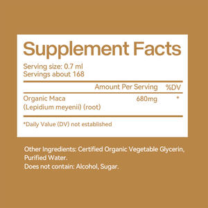 Gocce Liquide di Maca 2 in 1 con Tintura di Ashwagandha, Integratore Adattogeno in Gocce Liquide per il Sostegno dell'Umore, Integratori a Base di Erbe per Uomo - Product Image 3