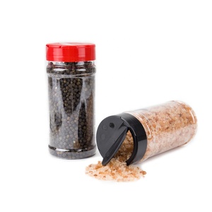 Bouteille en plastique PET de 360 ml avec couvercle pour épices, outils de cuisine, assaisonnements, poudre de protéines, sel et poivre - Product Image 6