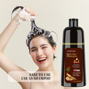 D. Màu lâu dài nhanh đen tóc dầu gội đầu, thảo dược tự nhiên chiết xuất màu tóc nhuộm, tinh khiết Argan dầu Thuốc nhuộm tóc Kem - Product Image 3