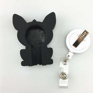 Tùy Chỉnh Thiết Kế Mới Lạ Mềm PVC Phim Hoạt Hình Động Vật Bìa Có Thể Thu Vào <span class=keywords><strong>Yoyo</strong></span> Huy Hiệu Reel Chủ Tiểu Thuyết Phim Hoạt Hình Động Vật Dây Buộc - Product Image 3