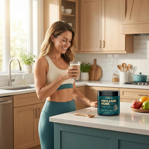 OEM-добавка для пищеварения с клетчаткой, совместимая с кето-диетой, порошок из шелухи псиллиума для здоровья кишечника и пищеварения - Product Image 5