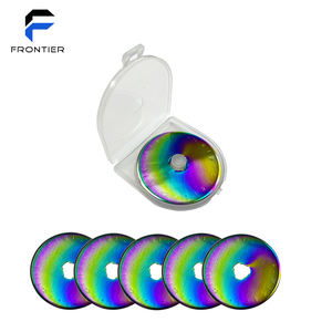 Cortador de rodillo redondo, hoja rotativa Olfa, arcoíris, SKS-7 japonés, 45mm - Product Image 4