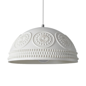 French Country Style Carved Art Lamp <b>Dining</b> Room Table Lamp Bar Counter Lamp Bedside Lamp Pendant <b>Light</b> for Bedroom <b>Dining</b> Table - Product Image 1