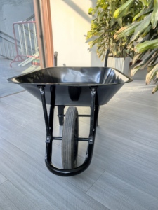 Carretilla de Alta Resistencia y Calidad con Nuevo Diseño, Carretilla Metálica con Ruedas de Goma Sólida - Product Image 4