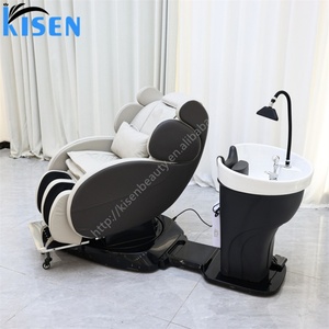 Kisen Massage Shampoo <b>Bed</b> Top High-<b>end</b> Luxury Salon Furniture Shampoo Chair Hair Washing Back Contemporary Optional - Product Image 2
