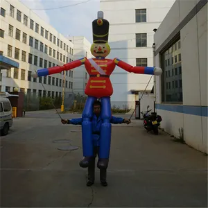 Disfraz de marioneta de superhéroe inflable publicitario