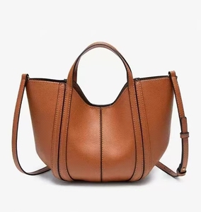 Ginee -2026 Bolso Hobo de Cuero Suave Minimalista Sin Logotipo para Mujer, Bolso Casual Diario con Efecto Arrugado, Bolso de Mano de Gran Capacidad a la Moda - Product Image 4