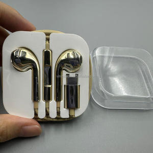 Auriculares con Cable Tipo C Dorados, Auriculares Estéreo Premium con Micrófono para Teléfono Inteligente, Tableta y Computadora Portátil - Product Image 6