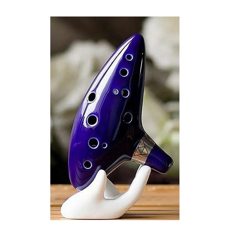 Wholesale 6 colors Popular Game Zelda Ocarina with color box