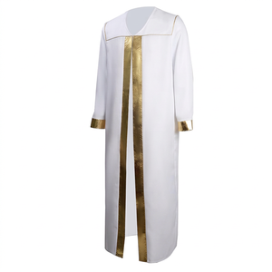 Robes d'église sur mesure grande taille en matériaux personnalisés, séchage rapide, respirantes, confortables, durables, haute qualité, couleur et logo personnalisables - Product Image 1