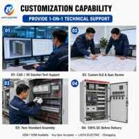 Interruptor de Transferencia Automática de Doble Potencia ATS 220V/230V 2P 63A con Caja Protectora