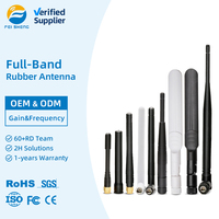 Antenne LoRa en caoutchouc 433 MHz 868 MHz 915 MHz 5 dBi SMA Mâle pour communication longue portée pour compteurs intelligents et IoT