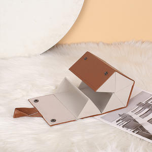 Cunus – étui à lunettes pliable en forme de polygone, boîte de rangement portable à plusieurs compartiments pour bijoux et cadeaux - Product Image 1