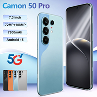 Camon 50 Pro, Teléfono Móvil Original Desbloqueado, 7.3 Pulgadas, 16GB+1TB, Deca Core, GPS, Navegación, WiFi, Reconocimiento Facial, Smartphone 5G