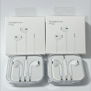 หูฟังแบบมีสายขนาด 3.5 มม. สำหรับแอนดรอยด์ ไอโฟน หูฟังแบบมีสายขนาด 3.5 มม. พร้อมไมโครโฟนพร้อมลำโพงในหูฟังแบบใส่ในหู หูฟังแฮนด์ฟรี - Product Image 3