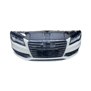 Mise à niveau du nouveau kit de carrosserie de pare-chocs avant pour <span class=keywords><strong>Audi</strong></span> <span class=keywords><strong>A7</strong></span> RS7 2011-2015 Chrome ABS Auto Parts with Exhaust Cut-Outs T/T Payment - Product Image 1