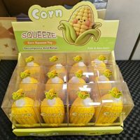 Jouet anti-stress à presser en TPR en forme de fruits et légumes, blocs de construction à rebond lent, coffret cadeau, pour tous les âges - Vente chaude