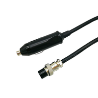 Adaptador de Enchufe de Corriente con Fusible Macho y Hembra de 12v, Cargador Rápido para Coche, Encendedor de Cigarrillos, LED Personalizado