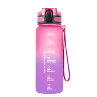 Bouteille d'eau de sport en plastique Tritan sans BPA de 22 oz avec couvercle à ouverture rapide, bouteille d'eau réutilisable pour les voyages, le sport et le camping